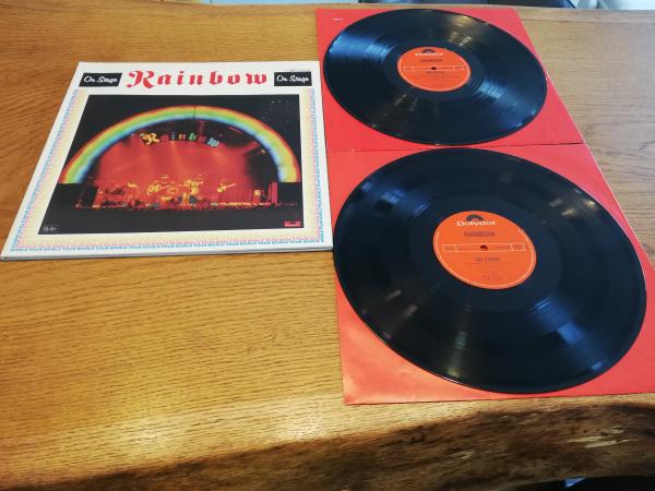 Rainbow On Stage 1977 Polydor 2675142 Deutsche Doppel Pressung NM/VG+